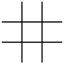 Tic tac toe icon